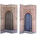 Paravento in canvas orientale 120X180