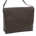 Borsa a tracolla marrone in pelle 36x10H30