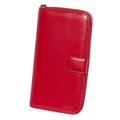 Portafoglio rosso in pelle Baldinini 20X12H3