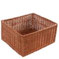 Cesto espositore in vimini rosso 60x55H30