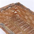 Cesto rettangolare in vimini 55x38H13 