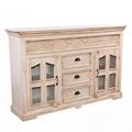 Credenza nocciola in mango 168X43H109