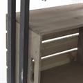 Scaffale pensile in abete 43X23H112