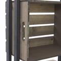 Scaffale pensile in abete 43X23H112