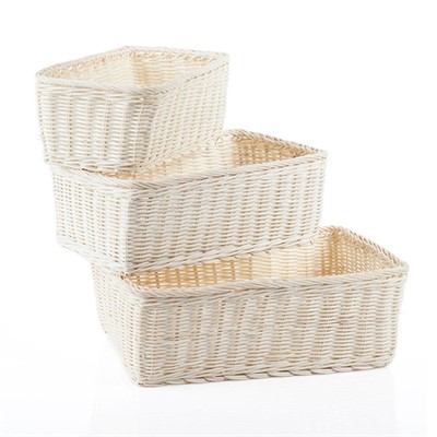 Vaschette in midollo in set di 3 32x20H12