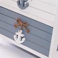 Cassettiera bicolore in abete 40X29H58