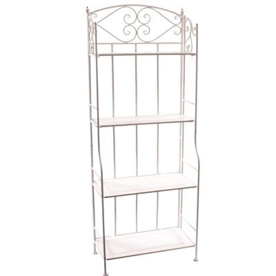 Etagere in ferro bianco 58X29X155H