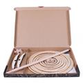 Decorazione Albero di Natale a spirale in legno 50X50H85