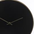 Orologio in mdf e metallo Ø40
