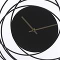 Orologio in mdf e metallo Ø50
