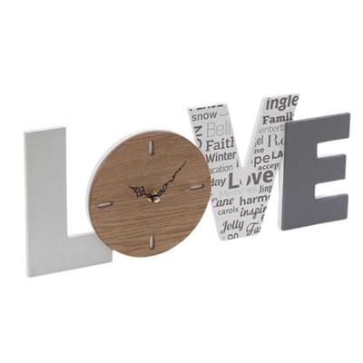 Orologio in mdf Love 45H18,5