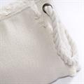 Pochette in tela di cotone beige 30XH20