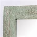 Specchio in abete verde 48x2H73