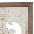 Pannello decorativo in abete intagliato 45X2H54