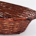 Cesto in vimini ovale 52x40H13 