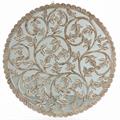 Pannello decorativo con specchio Ø90