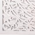 Pannello decorativo in mdf bianco 120x3H120