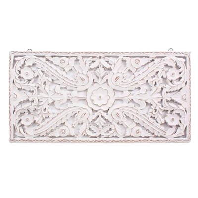 Pannello decorativo in mdf bianco 80x2H40