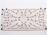 Pannello decorativo in mdf bianco 80x2H40