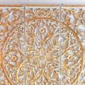 Pannello decorativo in mdf dorato 120x3H120