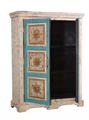 Credenza in mango e ottone 90X35H120 