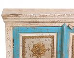 Credenza in mango e ottone 90X35H120 