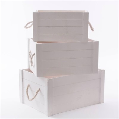 CASSETTA ABETE BIANCO 39X29H20 S3 MADE IN CHINA