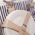 Cesto in da picnic in vimini con borsa frigo 40X28H18