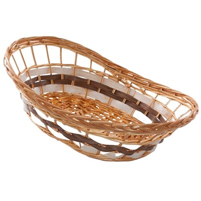 Cesto in vimini ovale 51x36H17