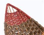 Cesto in vimini a foglia 86x36H15