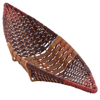 Cesto in vimini a barchetta 90x37H15