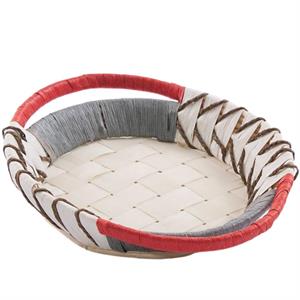Cesto in vimini ovale 34x29H6