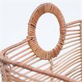 Cesta in rattan 42X33H26 in set di 2 