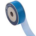 Nastro di organza blu 4x50 mt
