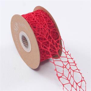 Rocchetto di nastro rosso 4x10 mt