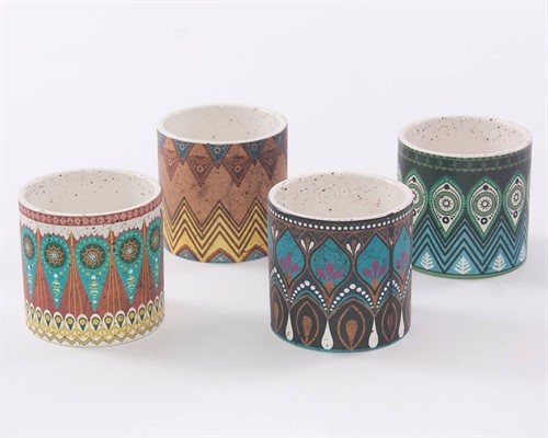 Vasetto rotondo in ceramica  Ø13