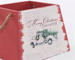 Cassetta Merry Christmas 14X14H14
