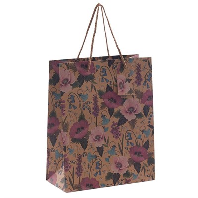 Shopper floreale di carta 33x12,7H45,7 in confezione da 10 