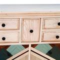 Cassettiera in acacia Lisa 98x49H90