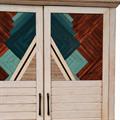 Armadio in acacia Lisa 120x62H200
