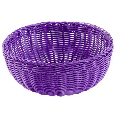Cestino in pvc viola Ø23H9 