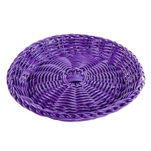 Sottopiatto in pvc viola Ø23
