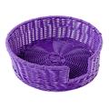 Portapiatti in pvc viola Ø24H9 