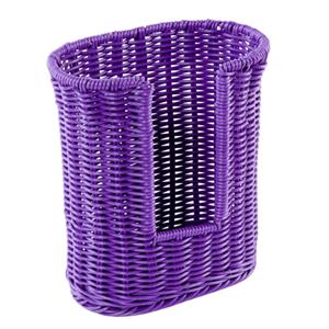 Portabicchieri in pvc viola 17x10H19 