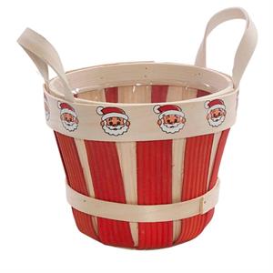 Portavaso natalizio in legno di pioppo