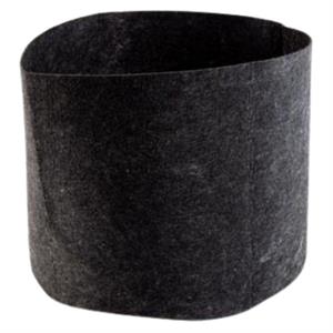 Cesto in panno grigio Ø35H36