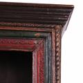 Libreria in legno di teak e mango 110x42H198