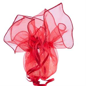 Sacchetto in organza 20 cm in confezione da 10 