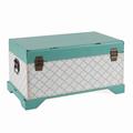 Baule in mdf in fantasia colorata 65X38H35 in set di 3
