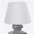 Lampada in mdf grigio 15X11H40